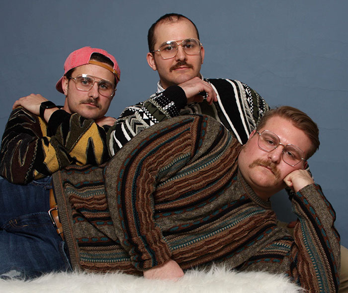 3 Brothers Come Up With A 'Terribly Awesome' Vintage Photoshoot As A Christmas Present To Their Parents 3 Brothers Come Up With A 'Terribly Awesome' Vintage Photoshoot As A Christmas Present To Their Parents