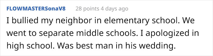 Guy Messages His Former Bully He Hasn’t Spoken To In 15 Years, Posts His Reply Online Guy Messages His Former Bully He Hasn’t Spoken To In 15 Years, Posts His Reply Online