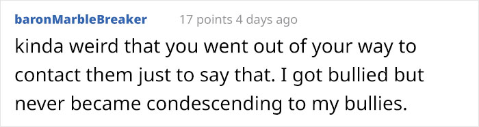 Guy Messages His Former Bully He Hasn’t Spoken To In 15 Years, Posts His Reply Online