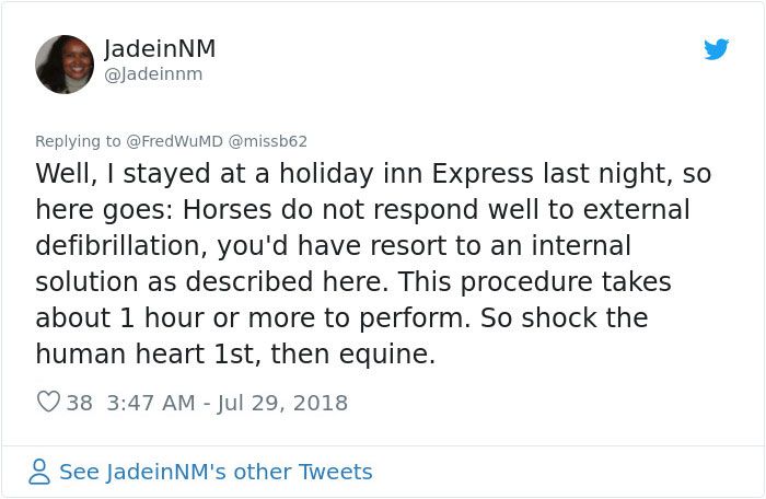 Doctor Tries Answering What He'd Do If A Centaur Had A Heart Attack In A Hilariously Serious Twitter Thread