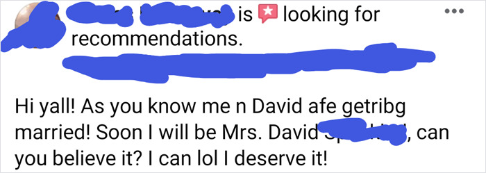 'I'm Not Rich But I Deserve A Nice Wedding', Delusional Bride Expects To Pay Everyone With 'Exposure'