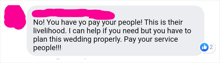 'I'm Not Rich But I Deserve A Nice Wedding', Delusional Bride Expects To Pay Everyone With 'Exposure' 'I'm Not Rich But I Deserve A Nice Wedding', Delusional Bride Expects To Pay Everyone With 'Exposure'