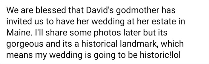 'I'm Not Rich But I Deserve A Nice Wedding', Delusional Bride Expects To Pay Everyone With 'Exposure'