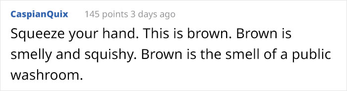 Blind Woman Shares How People Explained Colors To Her When She Was Little, Other People Try Explaining Them Too Blind Woman Shares How People Explained Colors To Her When She Was Little, Other People Try Explaining Them Too