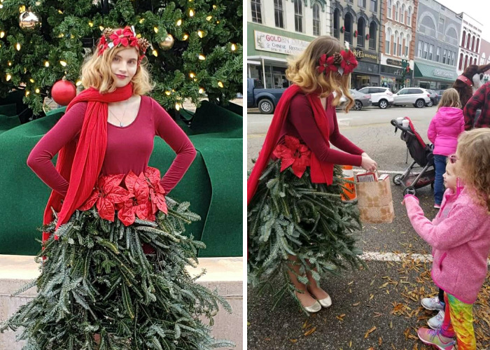 I Became A Real-Life Christmas Tree