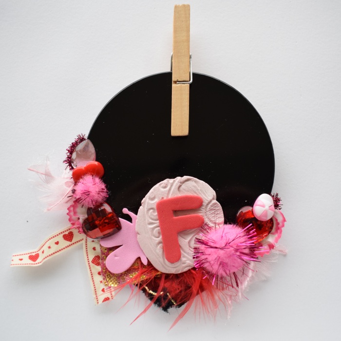 I Found Some Black Coasters And Turned Them Into Colorful Centerpieces