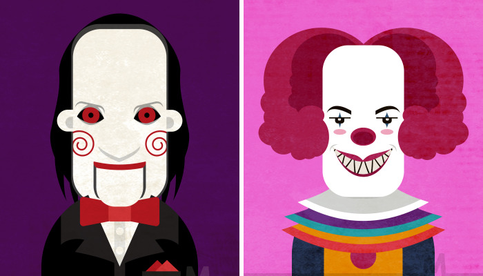 I Made Digital Illustrations Of My Favorite Horror Movie Characters