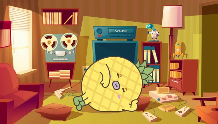 Cute Pineapple’s Reminder For People To Chill And Sleep More