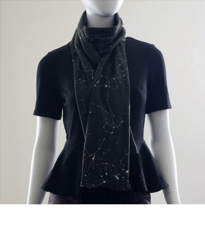 I Made This Light Up Constellation Scarf For Space Lovers