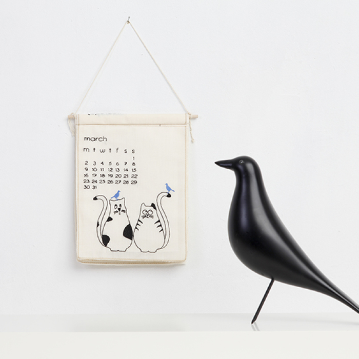 I Embroider The Days Of These Calendars To Warm Your Soul