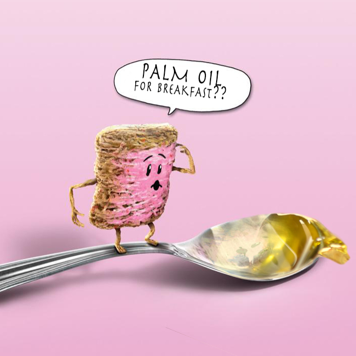 I Redesigned Ads From Companys That Use Palm Oil To Reveal Their Damage