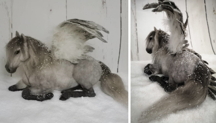 I Created Fanciful Pegasus Using My Child-Like Imagination