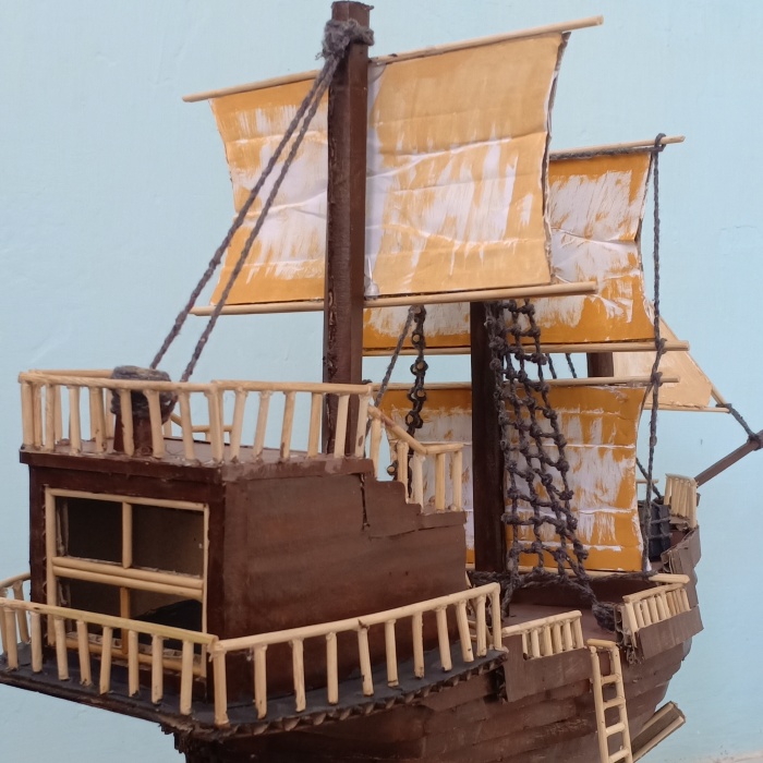 I Made This Pirate Ship Using Cardboard