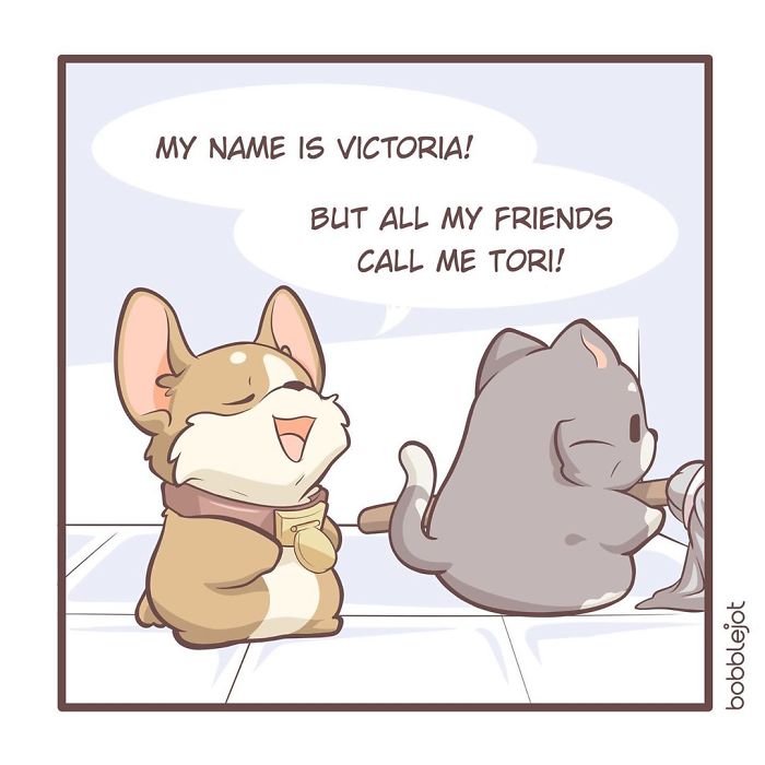 A Comic About An Unwanted Corgi And A Lonely Kitten Becoming Friends Is Warming People's Hearts A Comic About An Unwanted Corgi And A Lonely Kitten Becoming Friends Is Warming People's Hearts