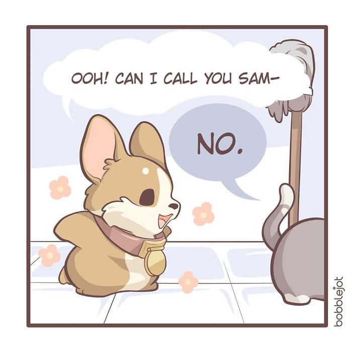 A Comic About An Unwanted Corgi And A Lonely Kitten Becoming Friends Is Warming People's Hearts A Comic About An Unwanted Corgi And A Lonely Kitten Becoming Friends Is Warming People's Hearts