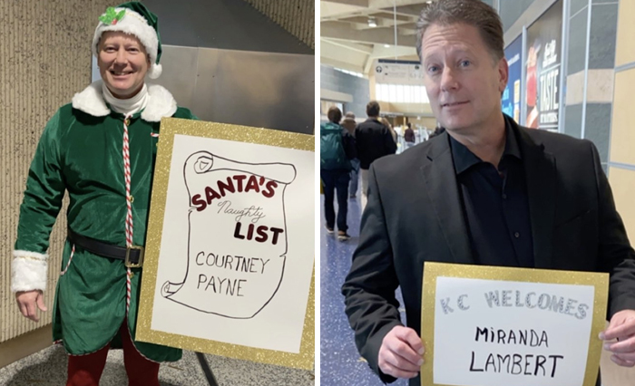 This Dad Makes Hilarious Signs And Costumes Each Time He Goes To Pick His Daughter Up From The Airport