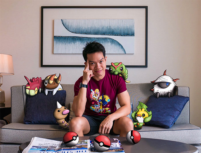 I Insert My Pokémon Illustrations Into Photos (36 Pics)