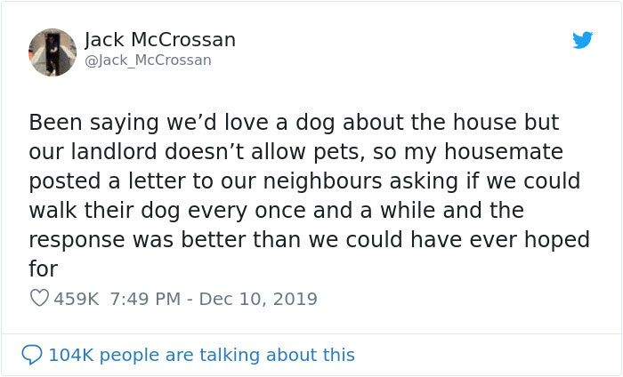 4 Guys Beg Their Neighbor To Let Them Play With Their Dog, Get A Wholesome Letter In Response 4 Guys Beg Their Neighbor To Let Them Play With Their Dog, Get A Wholesome Letter In Response
