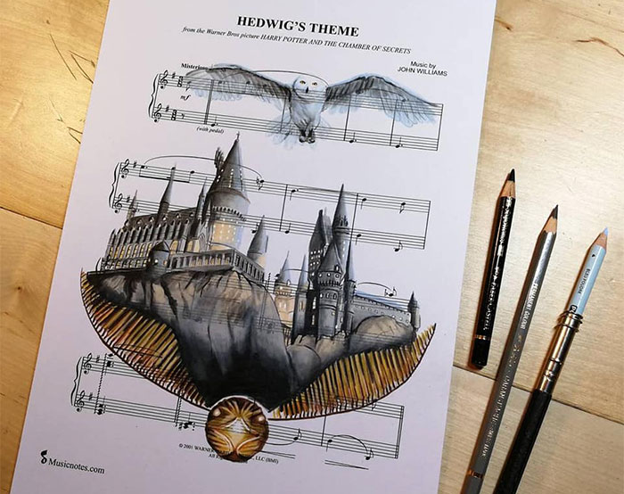 99 Drawings, Made By An Australian Artist, That Might Get A Song Stuck In Your Head