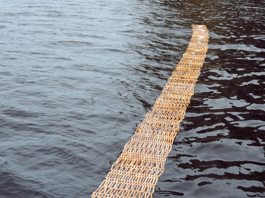 In The Distance A Great Black Caribou Passed