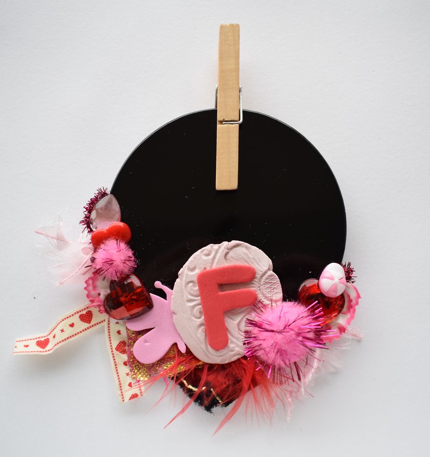 F Initial Centerpiece