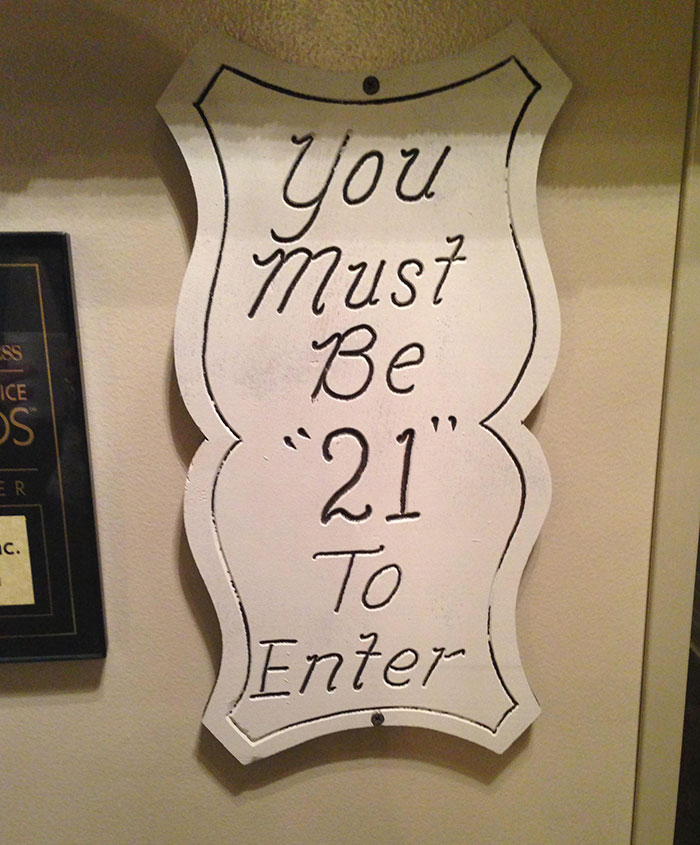 Yes, Officer, I'm "21"