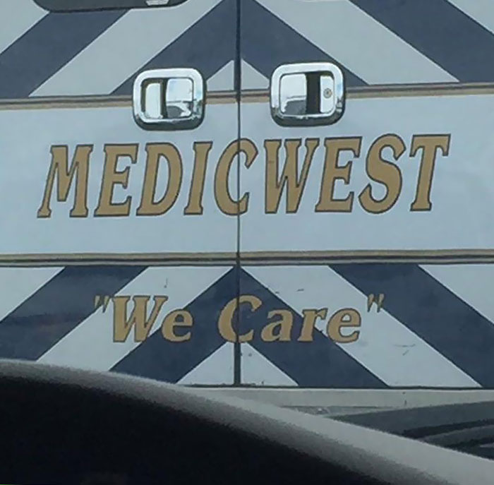This Ambulance Scares Me