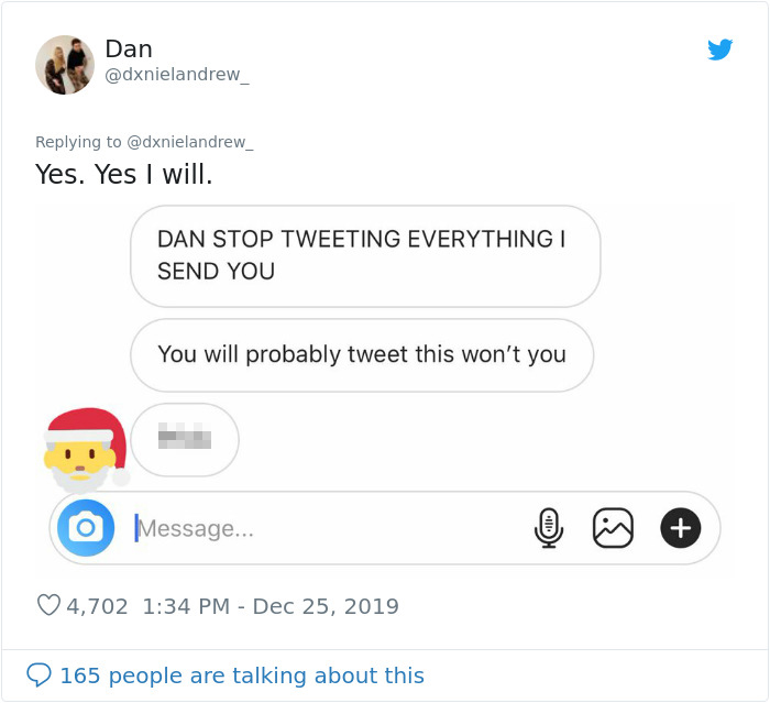 This Man’s Horrific Christmas Twitter Tale of Running Into His Ex With A Wife & Children Goes Viral This Man’s Horrific Christmas Twitter Tale of Running Into His Ex With A Wife & Children Goes Viral