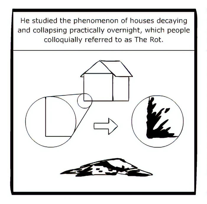 Artist Creates A Disturbing Comic Strip About Gingerbread Houses For Anyone Planning To Make Them