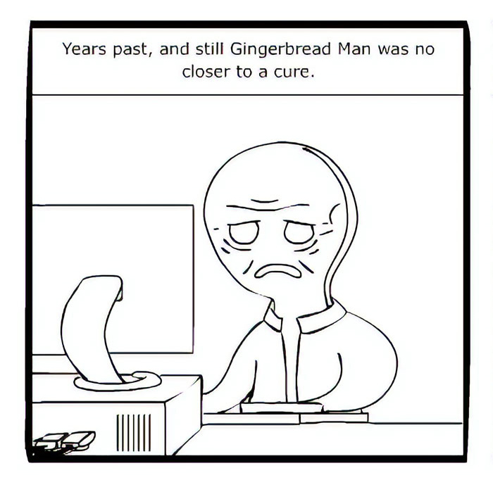 Artist Creates A Disturbing Comic Strip About Gingerbread Houses For Anyone Planning To Make Them Artist Creates A Disturbing Comic Strip About Gingerbread Houses For Anyone Planning To Make Them