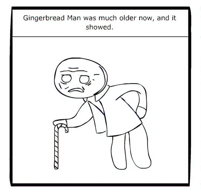 Artist Creates A Disturbing Comic Strip About Gingerbread Houses For Anyone Planning To Make Them Artist Creates A Disturbing Comic Strip About Gingerbread Houses For Anyone Planning To Make Them