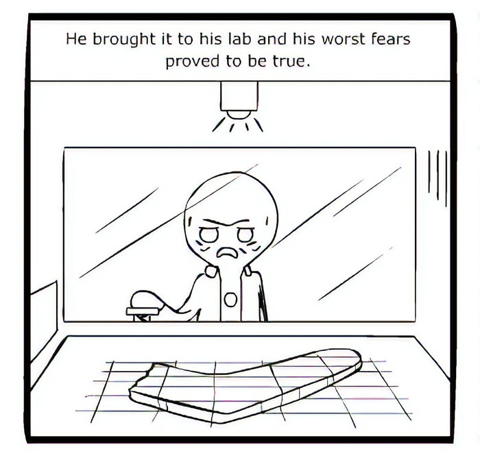 Artist Creates A Disturbing Comic Strip About Gingerbread Houses For Anyone Planning To Make Them