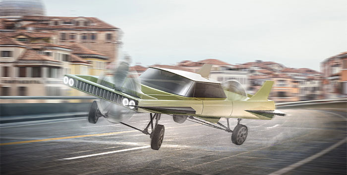 8 Flying Cars Designed Based On Real Patents Since 1912