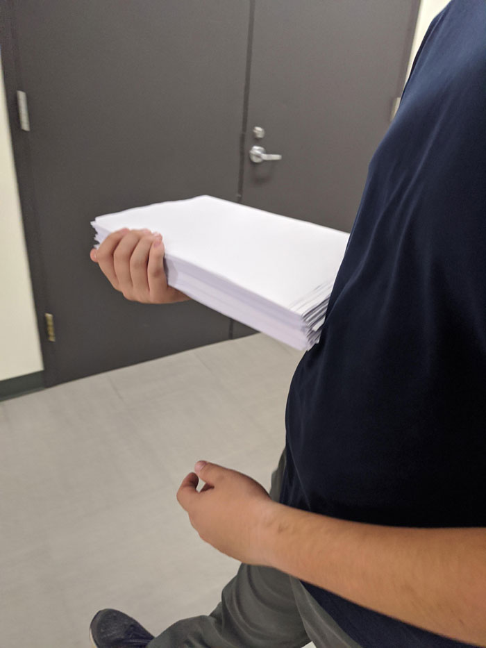 Students Print Blank Paper As A Workaround For A Ridiculous Uni Policy, The Internet Begins Sharing Their Own Workarounds