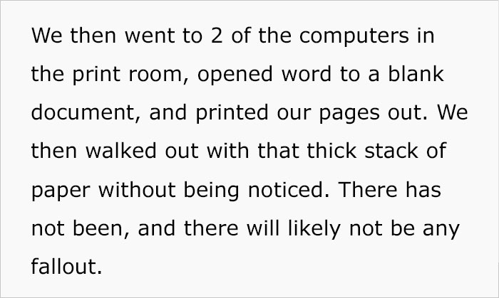 Students Print Blank Paper As A Workaround For A Ridiculous Uni Policy, The Internet Begins Sharing Their Own Workarounds