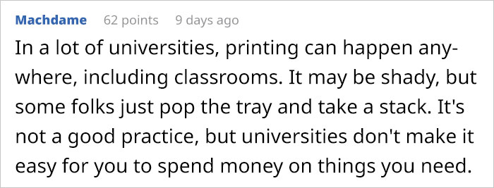 Students Print Blank Paper As A Workaround For A Ridiculous Uni Policy, The Internet Begins Sharing Their Own Workarounds