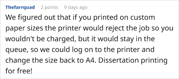 Students Print Blank Paper As A Workaround For A Ridiculous Uni Policy, The Internet Begins Sharing Their Own Workarounds