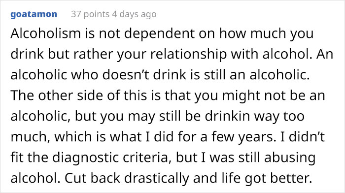 People Drop Some 'Hard Pills To Swallow' On This Honest Thread About Alcoholism People Drop Some 'Hard Pills To Swallow' On This Honest Thread About Alcoholism