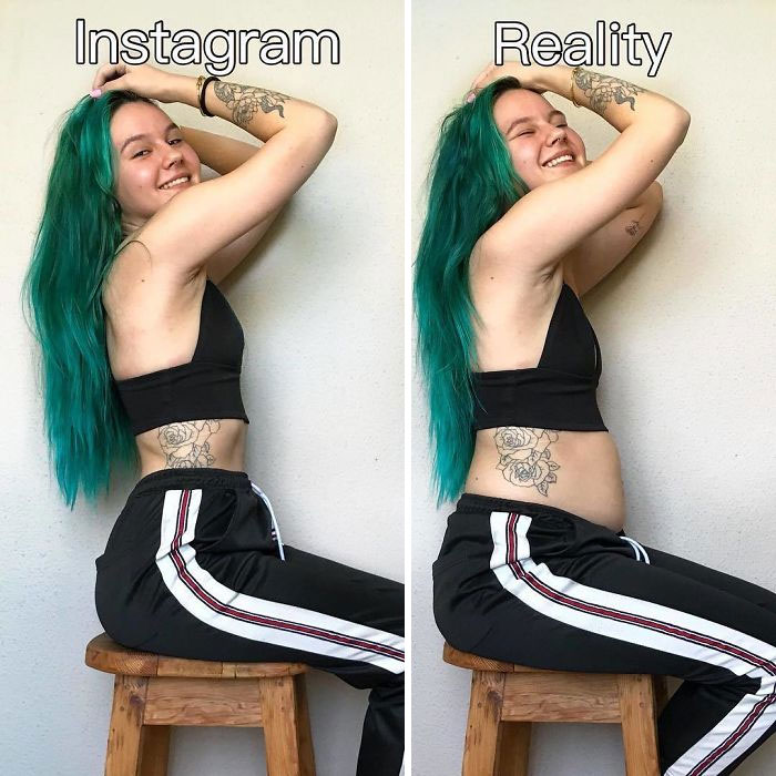 Health-Blogger-Instagram-vs.-Real-Life-Saggysara