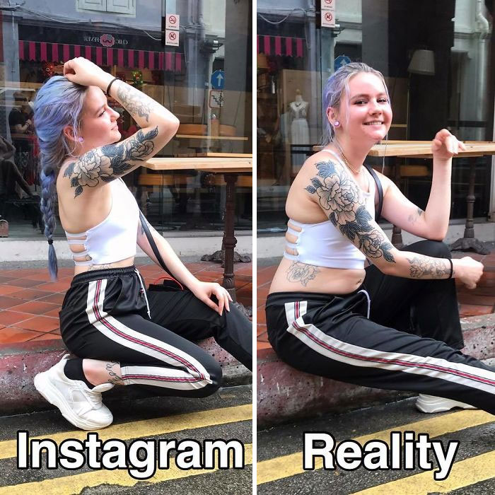 Health-Blogger-Instagram-vs.-Real-Life-Saggysara