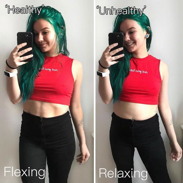 Health-Blogger-Instagram-vs.-Real-Life-Saggysara