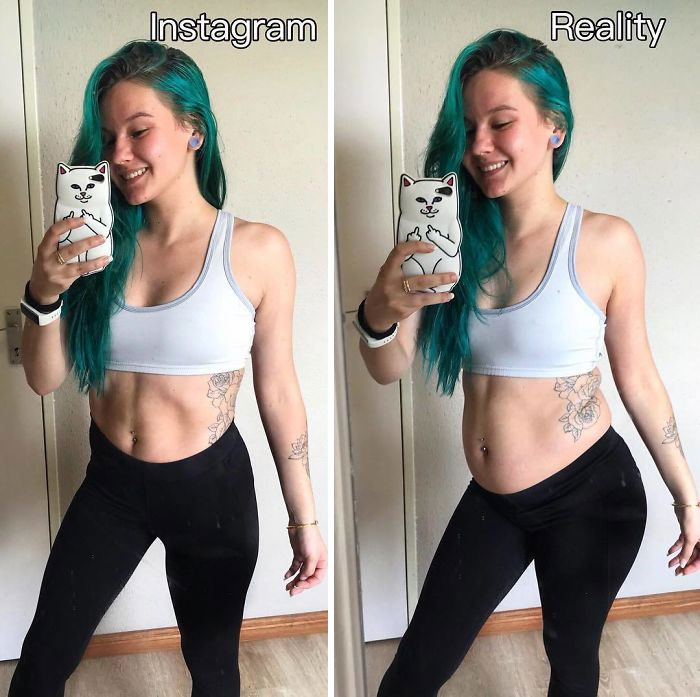 Health-Blogger-Instagram-vs.-Real-Life-Saggysara