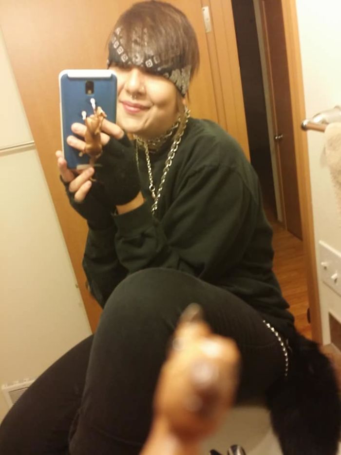 Girl Glues This Horse To Her Phone Case Expecting It To Be Easier To Grab, It Ends Up Photobombing Every Pic