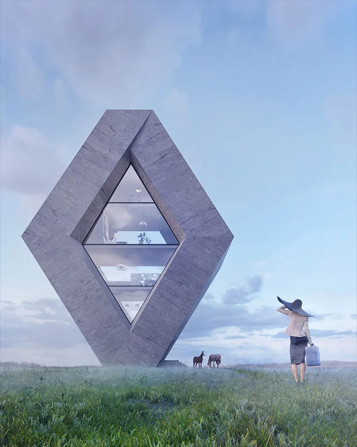 These Houses Are Designed In The Shape Of Famous Logos