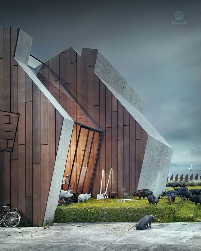 These Houses Are Designed In The Shape Of Famous Logos