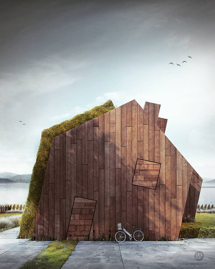 These Houses Are Designed In The Shape Of Famous Logos