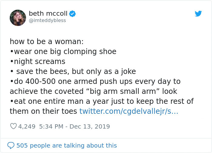 People Destroy Guy's Sexist Lists On How To Be A Man vs. How To Be A Woman