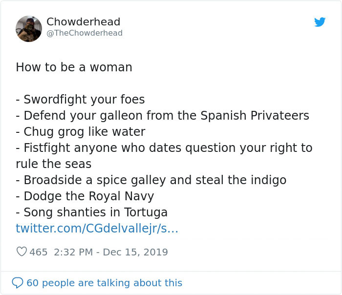 People Destroy Guy's Sexist Lists On How To Be A Man vs. How To Be A Woman