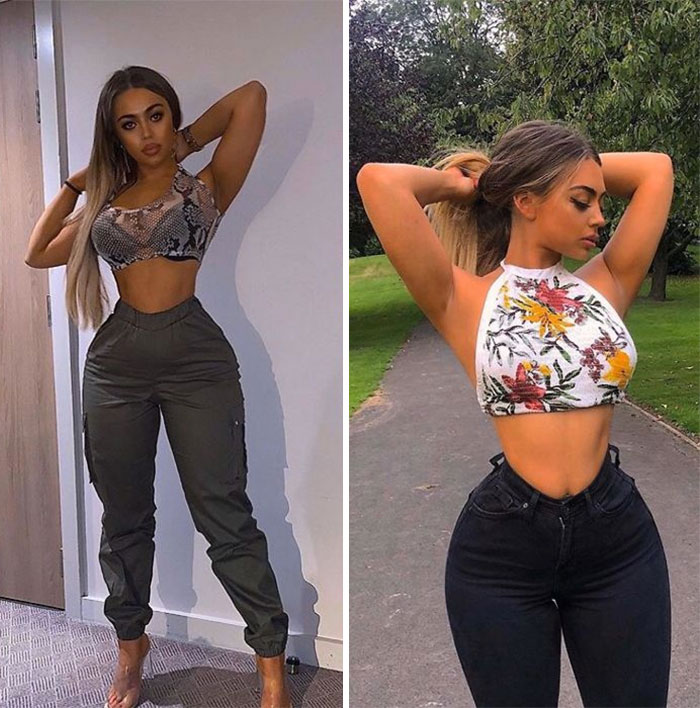 No Way Her Waist Is Real, That Shadow Has A Different Angle