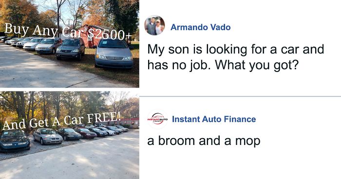 Old Car Dealership Posts Funny Black Friday Ad, Goes Viral For Their Hilarious Responds To Customers